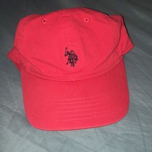 Red U.S Polo Hat